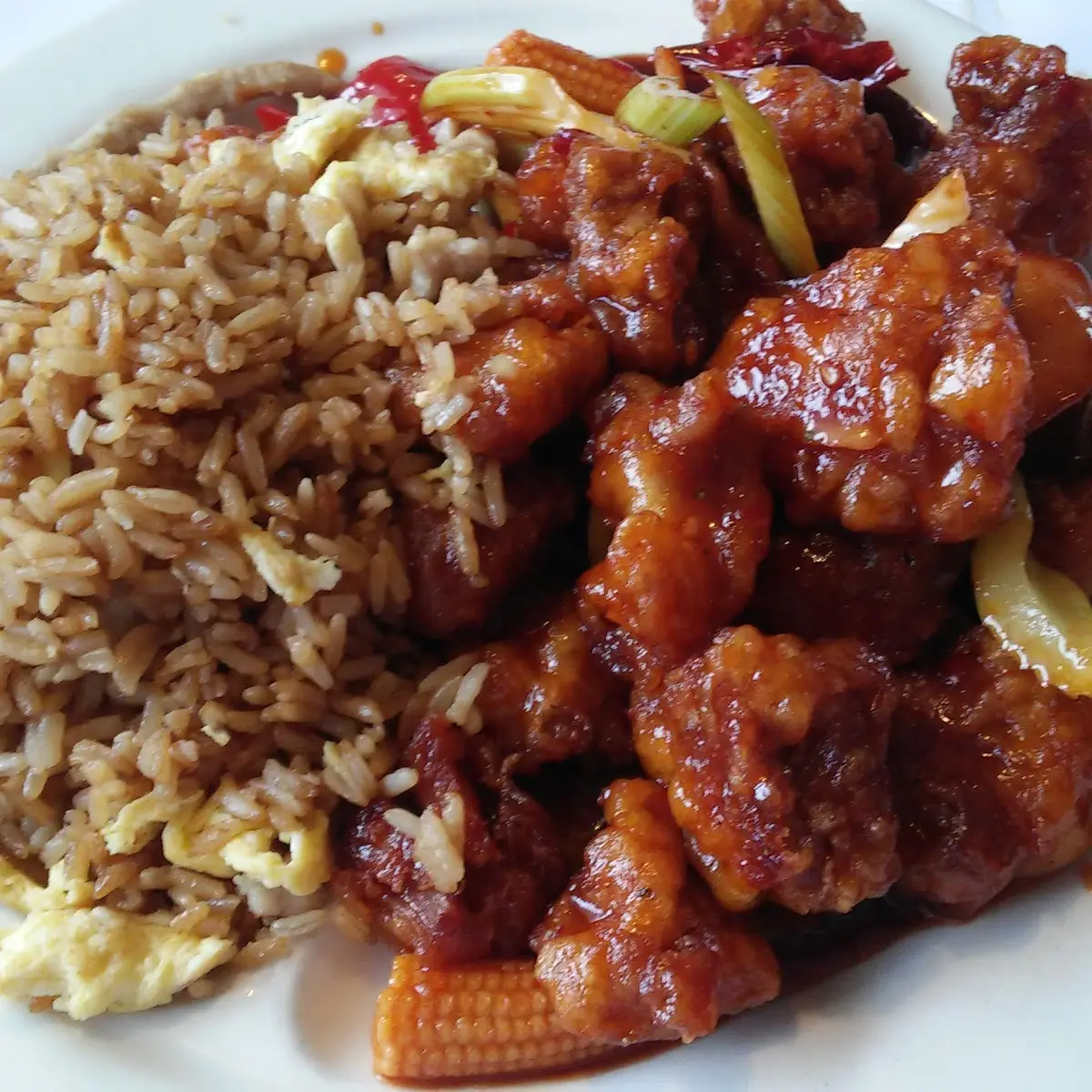 陳皮雞 orange chicken